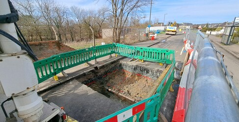 Cornton Road Stirling Sewer Repair