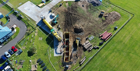 Stevenston Rising Sewer Main Burst