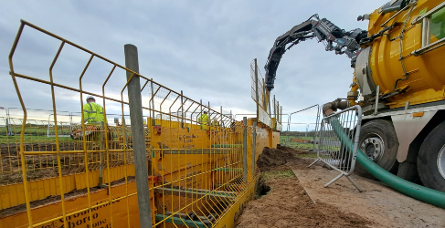 Stevenston Rising Sewer Main Burst