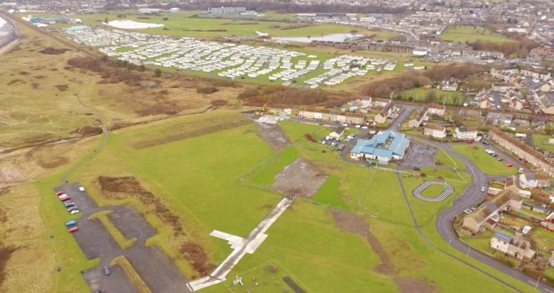 Saltcoats to Stevenston Rising Sewer Main Burst