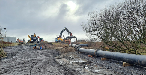 Saltcoats Rising Sewer Main Burst