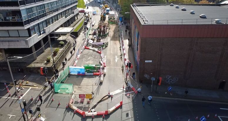 Cathedral Street Glasgow Sewer Repair
