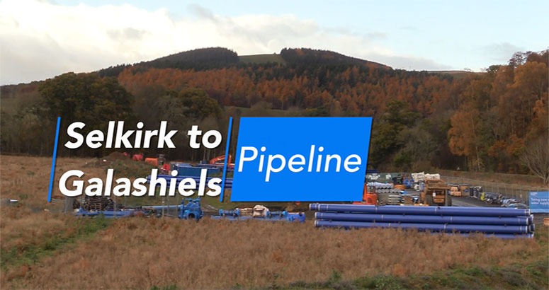 Selkirk to Galashiels Pipleline