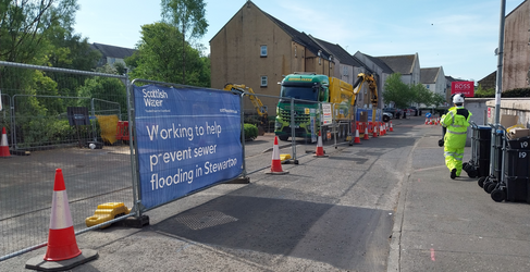 Stewarton High Street Bridgend Overflow Upgrade