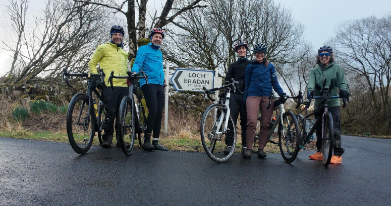 SW employees on cycle